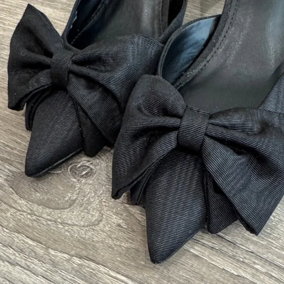 Steve Madden Black Bow Mules - Picture 8 of 8